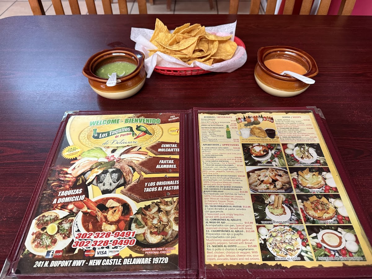 Los Taquitos De Puebla Delaware Menu - Image 3